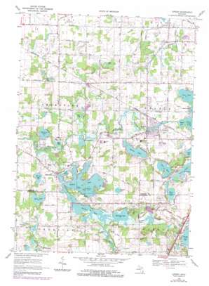 Linden USGS topographic map 42083g7