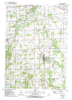 Almont USGS topographic map 42083h1