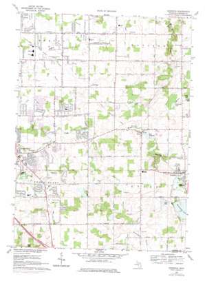 Flint South USGS topographic map 42083h5