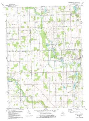 Mosherville USGS topographic map 42084a6