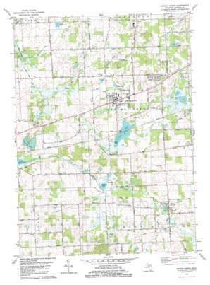 Spring Arbor USGS topographic map 42084b5