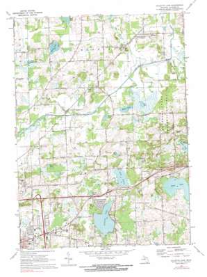 Gilletts Lake USGS topographic map 42084c3