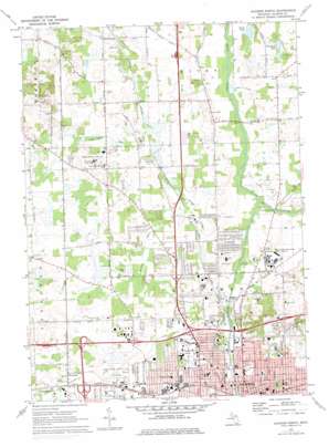 Jackson North USGS topographic map 42084c4