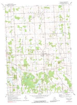 Dansville USGS topographic map 42084e3
