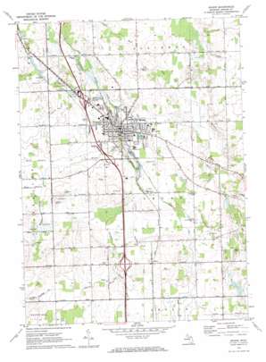 Mason USGS topographic map 42084e4