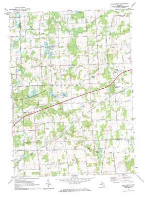 Shaftsburg USGS topographic map 42084g3