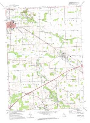 Corunna USGS topographic map 42084h1