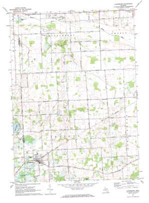 Laingsburg USGS topographic map 42084h3
