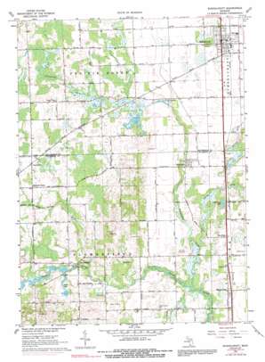 Schoolcraft USGS topographic map 42085a6