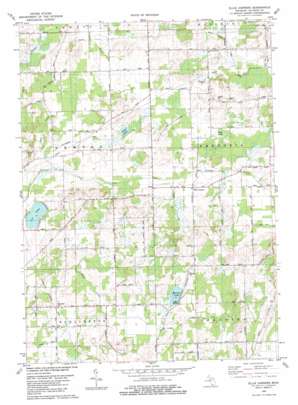 Ellis Corners USGS topographic map 42085b1