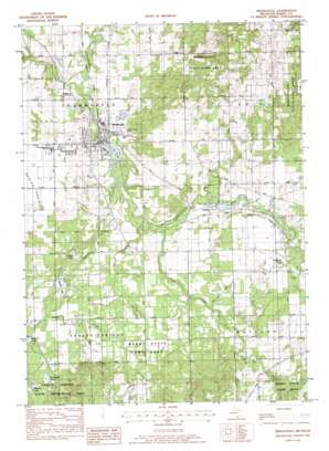 Middleville topo map