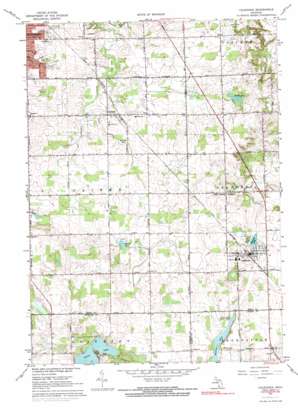 Caledonia USGS topographic map 42085g5