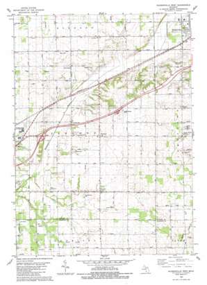 Hudsonville West USGS topographic map 42085g8