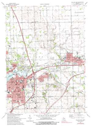 Holland East USGS topographic map 42086g1