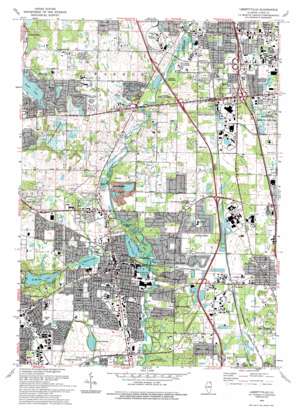 Libertyville USGS topographic map 42087c8