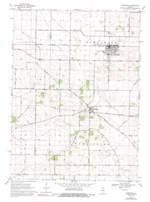 Hampshire USGS topographic map 42088a5