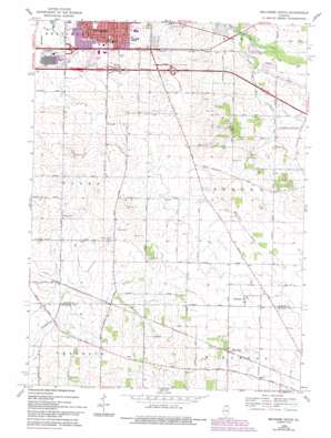 Belvidere South USGS topographic map 42088b7