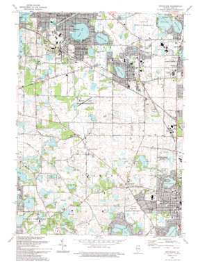 Grayslake USGS topographic map 42088c1