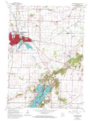 Whitewater USGS topographic map 42088g6