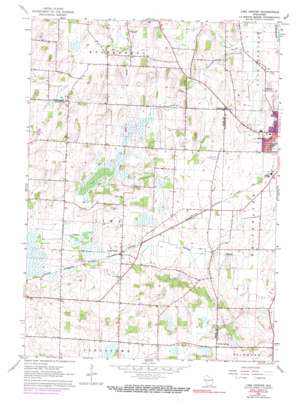 Lima Center USGS topographic map 42088g7