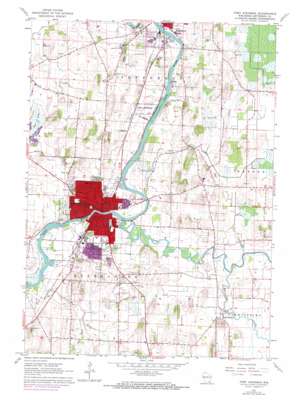 Fort Atkinson USGS topographic map 42088h7