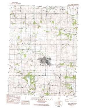 Mount Morris USGS topographic map 42089a4