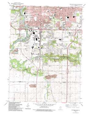 Rockford South USGS topographic map 42089b1