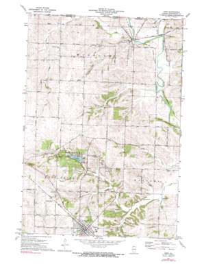 Browntown USGS topographic map 42089d7