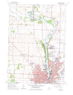 Monroe USGS topographic map 42089e1