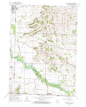 Brodhead East USGS topographic map 42089e3