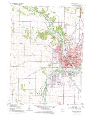 Janesville West USGS topographic map 42089f1