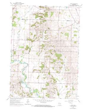 Attica USGS topographic map 42089g4