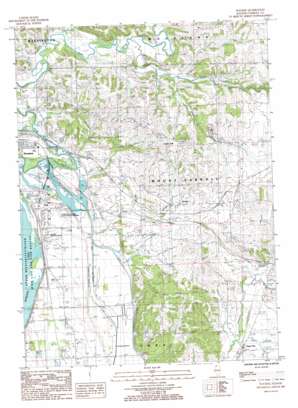 Dubuque USGS topographic map 42090a1