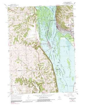 Savanna USGS topographic map 42090a2