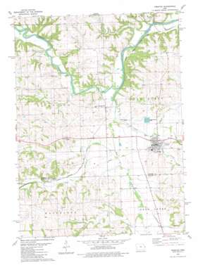 Preston USGS topographic map 42090a4