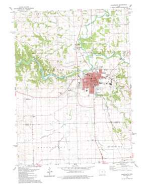 Maquoketa USGS topographic map 42090a6