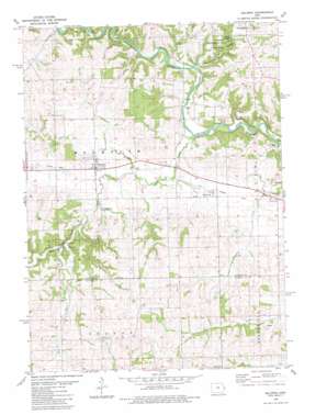 Baldwin USGS topographic map 42090a7