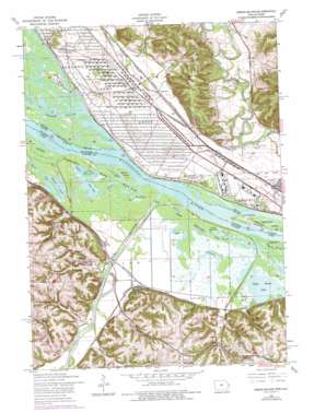 Green Island USGS topographic map 42090b3