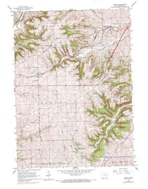 Peosta USGS topographic map 42090d7