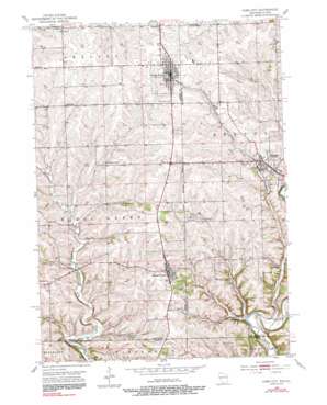 New Diggings USGS topographic map 42090e4