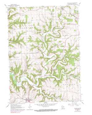 Dickeyville USGS topographic map 42090f5