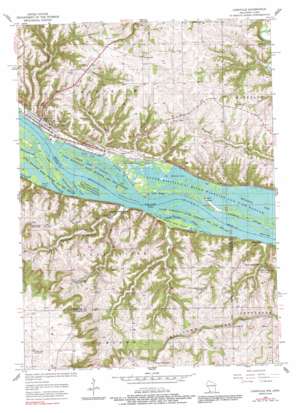 Cassville USGS topographic map 42090f8