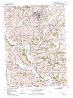 Mineral Point USGS topographic map 42090g2