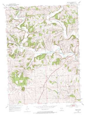 Mifflin topo map
