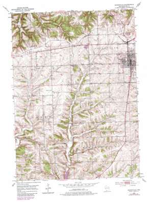 Dodgeville USGS topographic map 42090h2