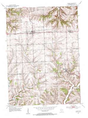 Linden USGS topographic map 42090h3