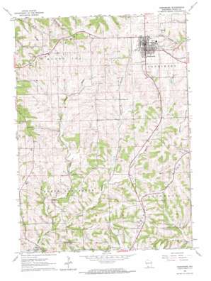Fennimore USGS topographic map 42090h6