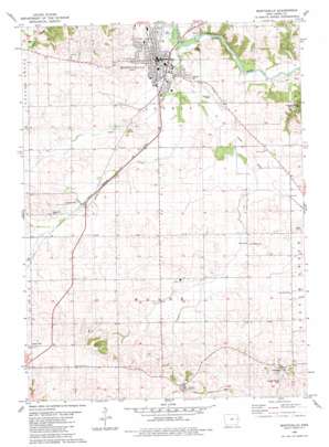 Monticello USGS topographic map 42091b2