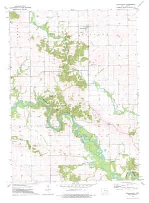Prairieburg USGS topographic map 42091b4