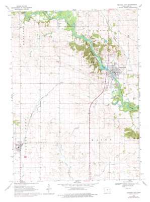 Central City USGS topographic map 42091b5